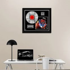 RARE-T Limited Edition Frames Judas Priest - Defenders Of The Faith Platinum LP Limited Signature Edition Studio Licensed Custom Frame