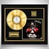 RARE-T Limited Edition Frames Judas Priest Hell Bent Gold LP For Leather Limited Signature Edition Studio Licensed Custom Frame