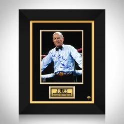 RARE-T Judge Mills Lane Photo Limited Signature Edition Studio Licensed Custom Frame