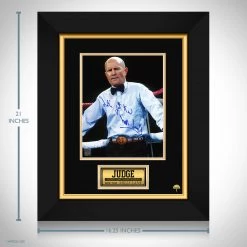 RARE-T Judge Mills Lane Photo Limited Signature Edition Studio Licensed Custom Frame