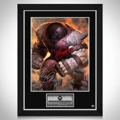 RARE-T Juggernaut Art Print Limited Signature Edition Studio Licensed Custom Frame Limited Edition Frames
