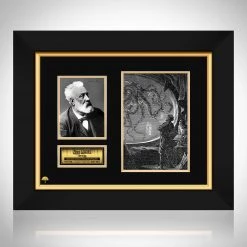 RARE-T Jules Verne - Twenty Thousand Leagues Under The Sea Photo Limited Signature Edition Studio Licensed Custom Frame Limited Edition Frames