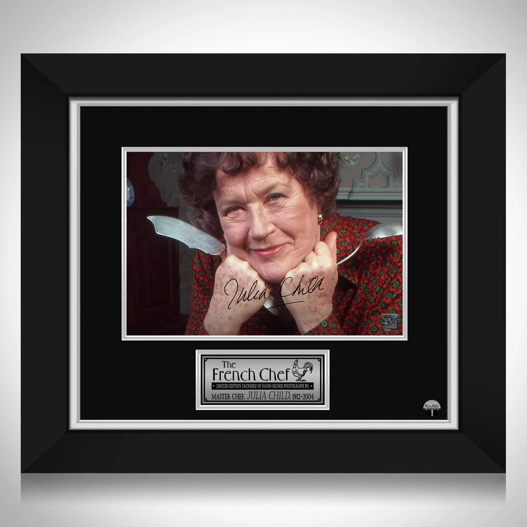 RARE-T Julia Child Limited Signature Edition Studio Licensed Photo Custom Frame 1 RARE-T Julia Child Limited Signature Edition Studio Licensed Photo Custom Frame