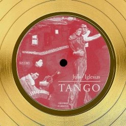 RARE-T Julio Iglesias - Tango Gold LP Limited Signature Edition Studio Licensed Custom Frame Limited Edition Frames
