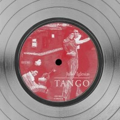 RARE-T Limited Edition Frames Julio Iglesias - Tango Platinum LP Limited Signature Edition Studio Licensed Custom Frame