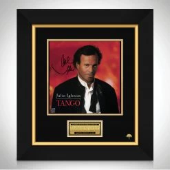 RARE-T Limited Edition Frames Julio Iglesias - Tango LP Cover Limited Signature Edition Studio Licensed Custom Frame