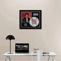 RARE-T Limited Edition Frames Julio Iglesias - Tango Platinum LP Limited Signature Edition Studio Licensed Custom Frame
