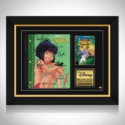 RARE-T NEW Jungle Book 2 Script Limited Signature Edition Studio Licensed Custom Frame