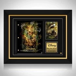 RARE-T Limited Edition Frames The Jungle Book (2016) Transcript Limited Signature Edition Studio Licensed Custom Frame
