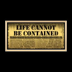 RARE-T Jurassic World Dominion Movie Mini Poster Limited Signature Edition Studio Licensed Custom Frame