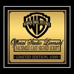 RARE-T Limited Edition Frames Justice League Transcript Limited Signature Edition Studio Licensed Custom Frame