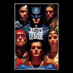 RARE-T Limited Edition Frames Justice League Transcript Limited Signature Edition Studio Licensed Custom Frame