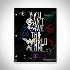 RARE-T Limited Edition Frames Justice League Transcript Limited Signature Edition Studio Licensed Custom Frame