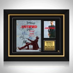 RARE-T Limited Edition Frames Justified Script Limited Signature Edition Studio Licensed Custom Frame