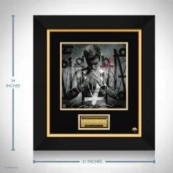 RARE-T Justin Bieber Purpose LP Cover Limited Signature Edition Studio Licensed Custom Frame Limited Edition Frames