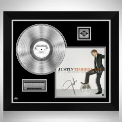 RARE-T Justin Timberlake - Future Sex Love Sounds Platinum LP Limited Signature Edition Studio Licensed Custom Frame