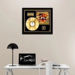 Rare-T Juvenile - 400 Degreez Gold LP Limited Signature Edition Studio Licensed Custom Frame Limited Edition Frames