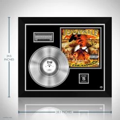 Rare-T Juvenile 400 Degreez Platinum LP Limited Signature Edition Studio Licensed Custom Frame