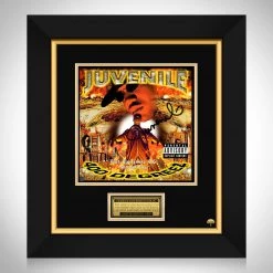 RARE-T Juvenile - 400 Degreez LP Cover Limited Signature Edition Studio Licensed Custom Frame