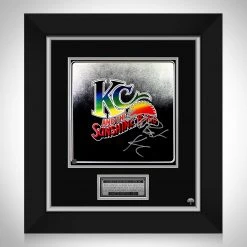 RARE-T KC And The Sunshine Band - Self-titled LP Cover Limited Signature Edition Studio Licensed Custom Frame