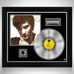 RARE-T K.D. Lang - Ingenue Platinum LP Limited Signature Edition Studio Licensed Custom Frame Limited Edition Frames