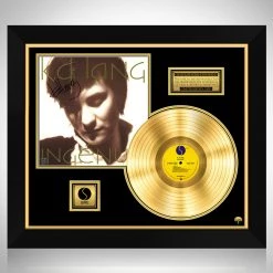 RARE-T K.D. Lang - Ingenue Gold LP Limited Signature Edition Studio Licensed Custom Frame Limited Edition Frames