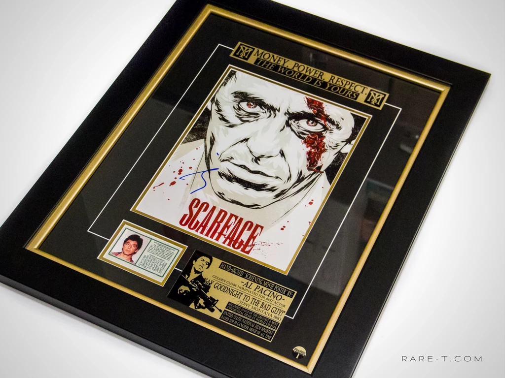 APW Scarface Hand-Signed By Al Pacino Rare-T Exclusive Custom Frame 5 APW Scarface Hand-Signed By Al Pacino Rare-T Exclusive Custom Frame