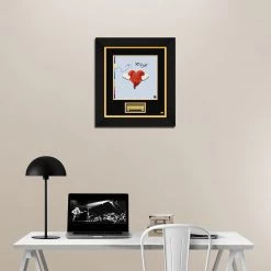 RARE-T Limited Edition Frames Kanye West - 808s & Heartbreak LP Cover Limited Signature Edition Studio Licensed Custom Frame