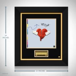 RARE-T Limited Edition Frames Kanye West - 808s & Heartbreak LP Cover Limited Signature Edition Studio Licensed Custom Frame