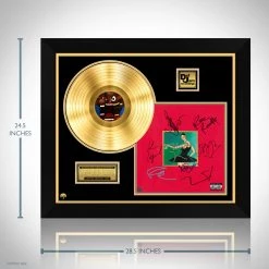 RARE-T Kanye West - Dark Twisted Fantasy Gold LP Limited Signature Edition Studio Licensed Custom Frame