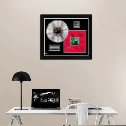 RARE-T Limited Edition Frames Kanye West - Dark Twisted Fantasy Platinum LP Limited Signature Edition Studio Licensed Custom Frame