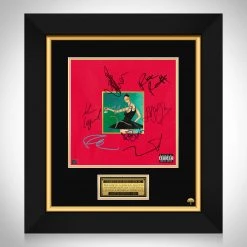 RARE-T Kanye West - Dark Twisted Fantasy LP Cover Limited Signature Edition Studio Licensed Custom Frame