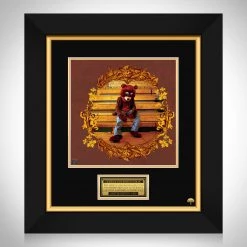 RARE-T Limited Edition Frames Kanye West - The College Dropout LP Cover Limited Signature Edition Studio Licensed Custom Frame