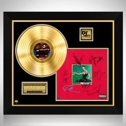 RARE-T Kanye West - Dark Twisted Fantasy Gold LP Limited Signature Edition Studio Licensed Custom Frame