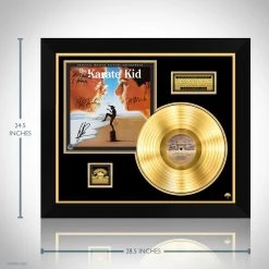 RARE-T NEW Karate Kid - Original Motion Picture Soundtrack Gold LP Limited Signature Edition Studio Licensed Custom Frame 14 RARE-T NEW Karate Kid - Original Motion Picture Soundtrack Gold LP Limited Signature Edition Studio Licensed Custom Frame