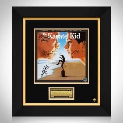 RARE-T Karate Kid - Original Motion Picture Soundtrack LP Cover Limited Signature Edition Studio Licensed Custom Frame NEW