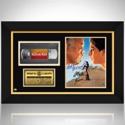 RARE-T The Karate Kid Photo & VHS Limited Signature Edition Studio Licensed Custom Frame NEW