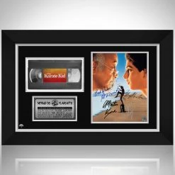 RARE-T The Karate Kid Photo & VHS Limited Signature Edition Studio Licensed Custom Frame NEW 23 RARE-T The Karate Kid Photo & VHS Limited Signature Edition Studio Licensed Custom Frame NEW