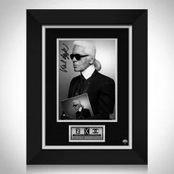 RARE-T Karl Lagerfeld Photo Limited Signature Edition Studio Licensed Custom Frame