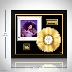 RARE-T Kate Bush - Hounds Of Love Gold LP Limited Signature Edition Studio Licensed Custom Frame