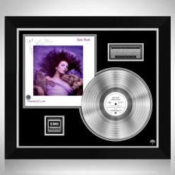 RARE-T Kate Bush - Hounds Of Love Platinum LP Limited Signature Edition Studio Licensed Custom Frame