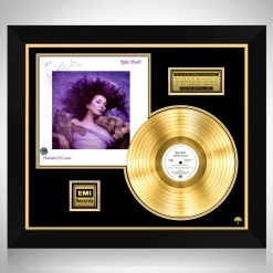 RARE-T Kate Bush - Hounds Of Love Gold LP Limited Signature Edition Studio Licensed Custom Frame