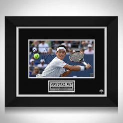 RARE-T Sports Memorabilia Kei Nishikori Photo Limited Signature Edition Studio Licensed Custom Frame