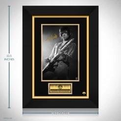 RARE-T Limited Edition Frames The Rolling Stones Keith Richards Legend Photo Limited Signature Edition Licensed Custom Frame