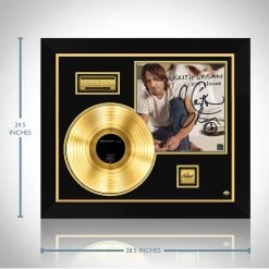 RARE-T Keith Urban - Get Closer Limited Signature Edition Studio Licensed Gold LP Custom Frame 12 RARE-T Keith Urban - Get Closer Limited Signature Edition Studio Licensed Gold LP Custom Frame