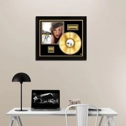 RARE-T Limited Edition Frames Kelly Clarkson - Breakaway Gold LP Limited Signature Edition Studio Licensed Custom Frame