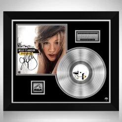 RARE-T Kelly Clarkson - Breakaway Platinum LP Limited Signature Edition Studio Licensed Custom Frame Limited Edition Frames