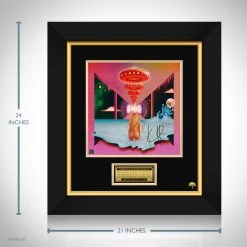 RARE-T Kesha - Rainbow LP Cover Limited Signature Edition Studio Licensed Custom Frame Limited Edition Frames