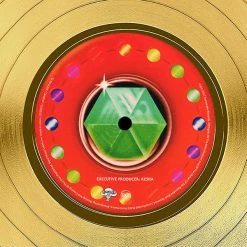 RARE-T Kesha - Rainbow Gold LP Limited Signature Edition Studio Licensed Custom Frame Limited Edition Frames