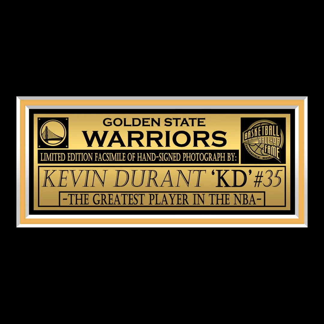 RARE-T Golden State Warriors - Kevin Durant Photo Limited Signature Edition Studio Licensed Custom Frame Limited Edition Frames 5 RARE-T Golden State Warriors - Kevin Durant Photo Limited Signature Edition Studio Licensed Custom Frame Limited Edition Frames